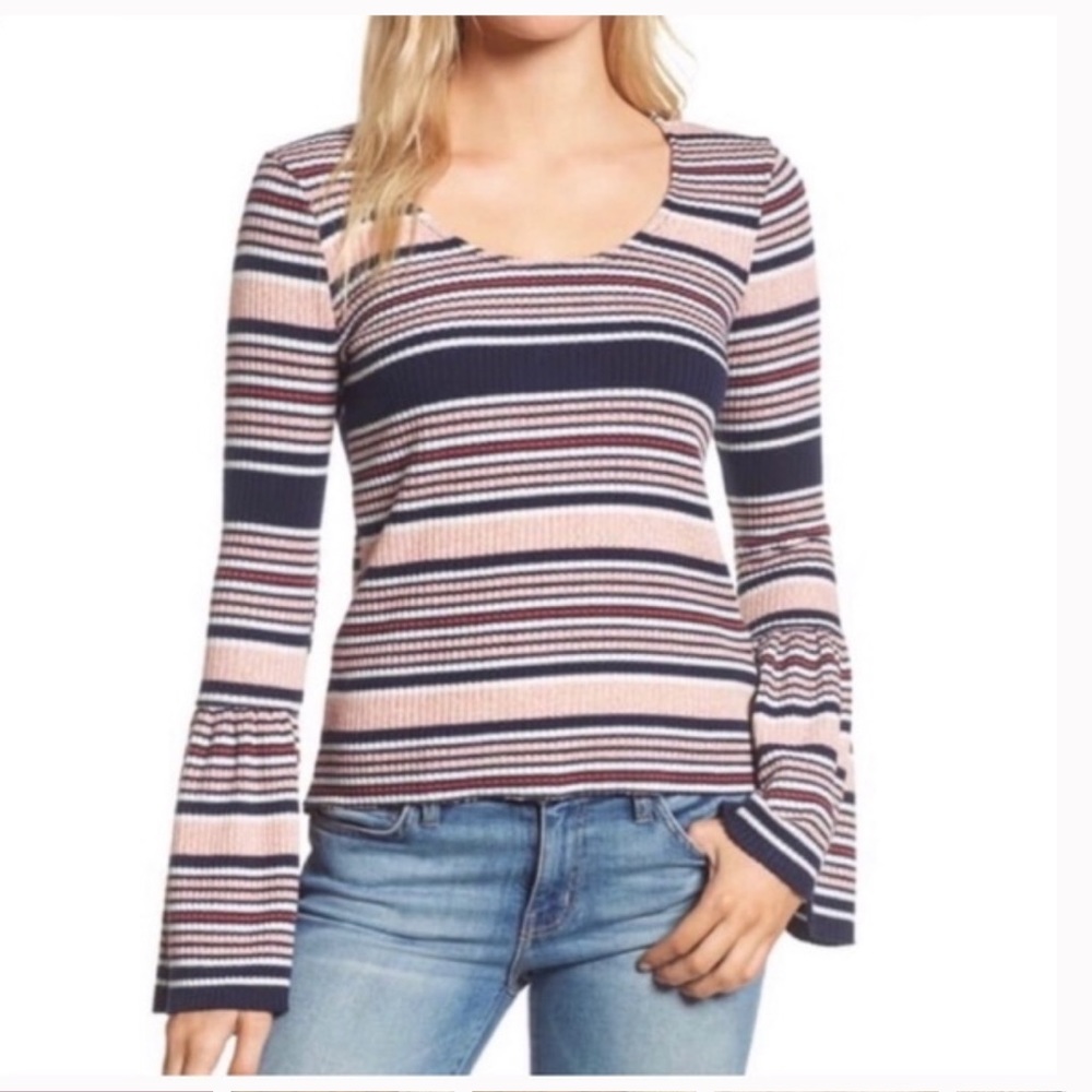 Splendid Bell Sleeve Top